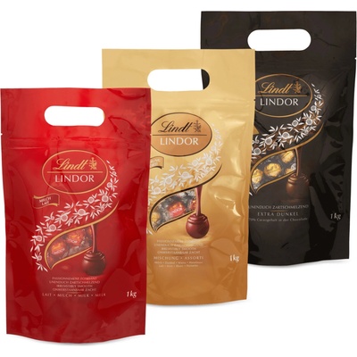 Lindt Lindor Mliečna, Zmes, Horká 70% 3 x 1 kg