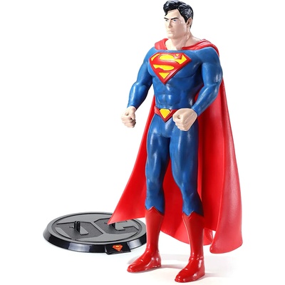 The Noble Collection Екшън фигура The Noble Collection DC Comics: Superman - Superman (Bendyfigs), 19 cm