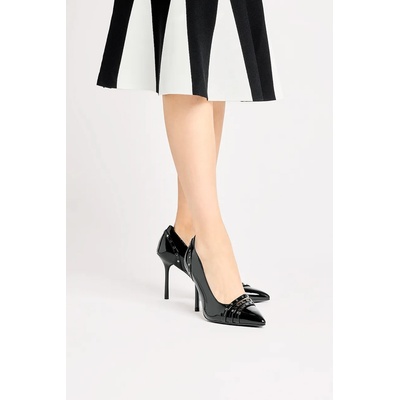 Karl Lagerfeld Кожени обувки с тънък ток Karl Lagerfeld SARABANDE (KL30927.00S)