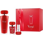 PUPA Pupa Комплект Vamp! Red - Парфюмна вода, Лак за нокти и Червило, 50 + 9 ml + 3.5 g - ozone