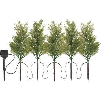 EMOS LED vetvičky so solárnym panelom vonkajšie aj vnútorné teplá biela