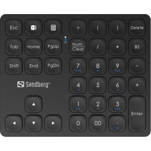Sandberg Wireless Numeric Keypad Pro - Клавиатура (630-09)