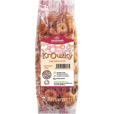 Amaranth Life Amaranth kružky karamelove 50 g