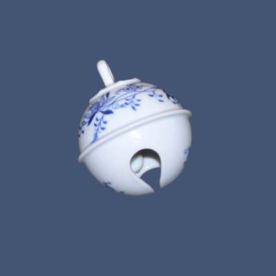 Cibulák Vianočná ozdoba rolnička Originálny cibuľový porcelán