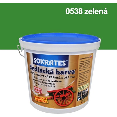 Sokrates Sedlácká barva 5 l Zelená