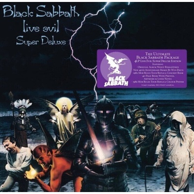 Black Sabbath - Live Evil (Deluxe Edition) (Anniversary Edition) (4 LP) (4050538871623)