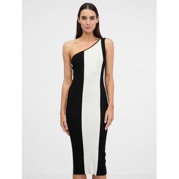 orsay Черно-бяла дамска миди рокля ORSAY Orsay | Cheren | ЖЕНИ | M