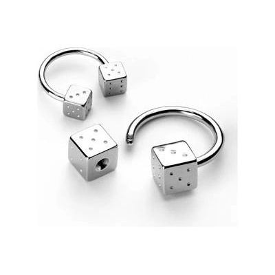 Šperky4U podkova hrací kostky PV01001-1613