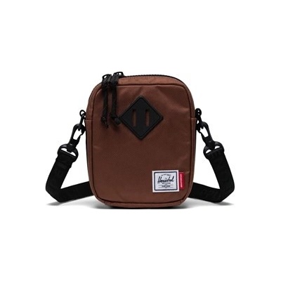 Herschel taška přes rameno Independent Heritage Crossbody Saddle Brown Black