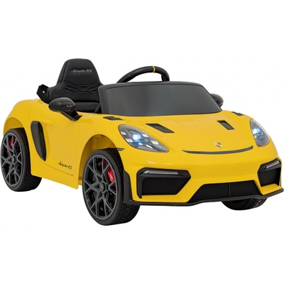 JOKO Elektrické autíčko Porsche 718 žlté