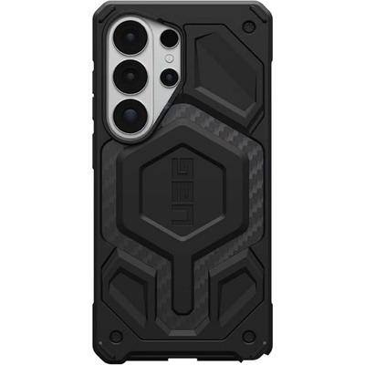 Urban Armor Gear Samsung S26 Ultra UAG MONARCH PRO силиконов протектор за телефон със силна устойчивост на удар, MagSafe, ЧЕРЕН (214513114242)