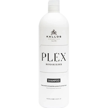 KALLOS Plex Bond Builder Shampoo 1000 ml šampon pro obnovu poškozených vlasů