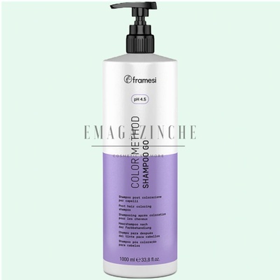 Framesi Italy Framesi Шампоан за балансиране и стабилизиране на цвета 1000 мл. Color Method Shampoo Go (0451011)