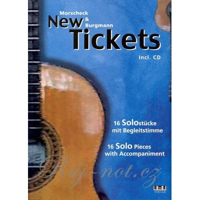 New Tickets by Morscheck & Burgmann + CD / 16 skladieb pre dve gitary