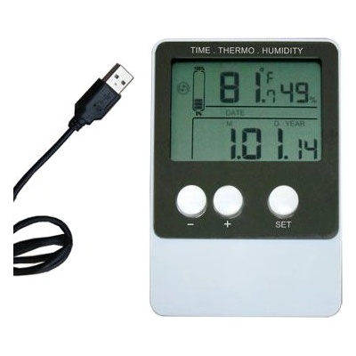 Teploměr+vlhkoměr DS102 se záznamem- USB Datalogger