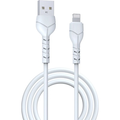 Devia EC143 USB - Lightning 1m bílý