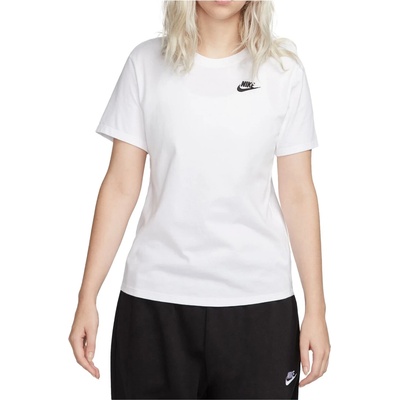 Nike Дамска тениска Nike Women's Sportswear Club Essential Sport shirt - White (916-3166-0314)