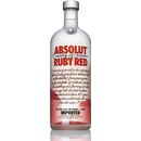 Absolut Ruby Red 1 l (čistá fľaša)
