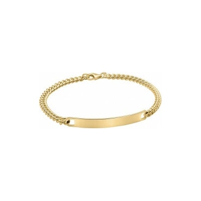 Fred Bennett Pánsky strieborný náramok Gold plated B5652