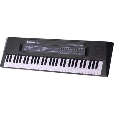 TOMTOP JMS 61 kláves Digitální hudební elektronická klávesnice Dětské multifunkční elektrické piano pro studenty klavíru