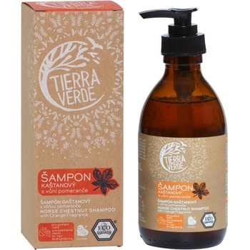 Tierra Verde Kaštanový šampon s pomerančem 230 ml