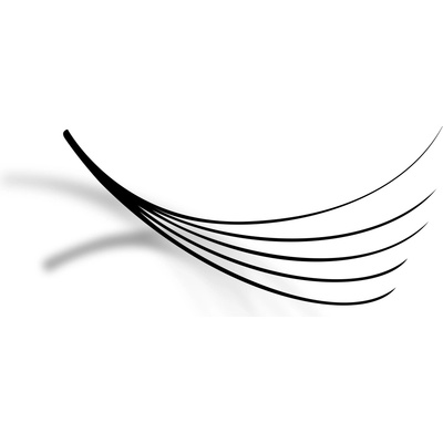 Luxury Lashes 5D ULTRALIGHT Zakrivenie umelých rias: CC, Dĺžka umelých rias: Mix dĺžok 7-12 mm, Hrúbka rias: 007