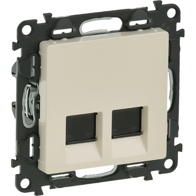 Legrand valena life computer socket 2xrj45 5cat. 5e ftp cream (753254l)