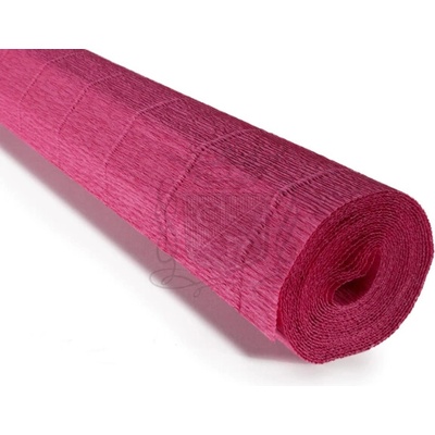 Italský krepový papír Cartotecnica Rossi 180g (50 x 250cm) - jahodová 547