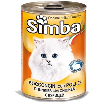 Monge - консерва с Пилешко месо, Пълноценна храна за израснали котки от всички породи, Италия - 415 гр