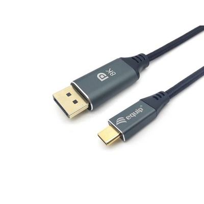 Equip 133422 адаптер за видео кабел 2 м UBS тип C DisplayPort Сив (equip133422)