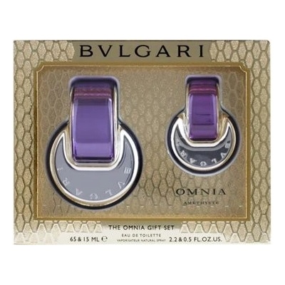 Bvlgari Bvlgari Omnia Amethyste EDT 65 ml + EDT 15 ml dárková sada