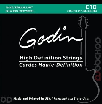 Godin E-10 Electric High-Definition Strings