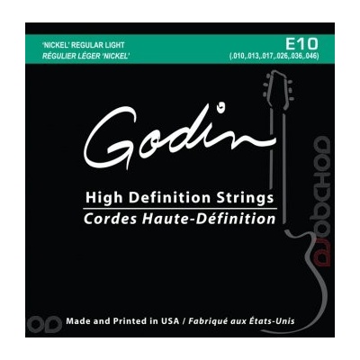 Godin E-10 Electric High-Definition Strings