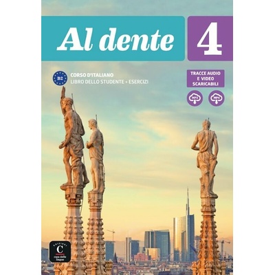 Al dente 4 (B2) – Libro + quad. degli eser. + CD + DVD - neuveden