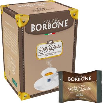 Caffè Borbone Don Carlo Miscela Nera - Caffè Borbone - 50 капсули за Lavazza A Modo Mio