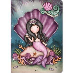 Santoro Малка тетрадка със стикери Santoro Gorjuss Making Waves - The World Is Your Oyster (947GJ06) - kindermarket