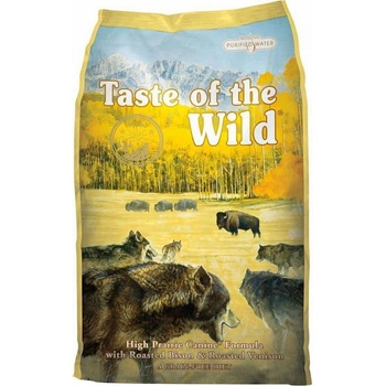 Taste of the Wild - суха храна за кучета с бизон и елен, 12, 2кг