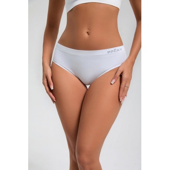 PPČKY SmoothLine Anjelske pierko Biele Bikini Brief