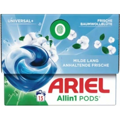 Ariel Universal+ Mild Frische gélové kapsule na pranie 15 PD