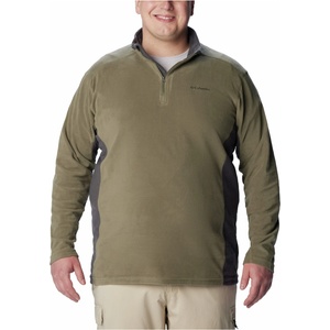Columbia Мъжки поларен пуловер Columbia Klamath Range II Half Zip Fleece jumper - Stone Green / Shark (005-0759-3312)