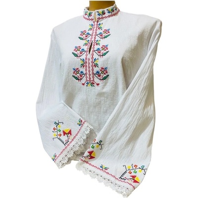 КАРНАВАЛ ДАМСКА РИЗА С БРОДЕРИЯ МОДЕЛ 11 (787720242025)