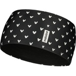 Maloja Лента за глава Maloja StrichkogelM. Headband - Deep Black Hearts - размер One Size (904-6996-0211)