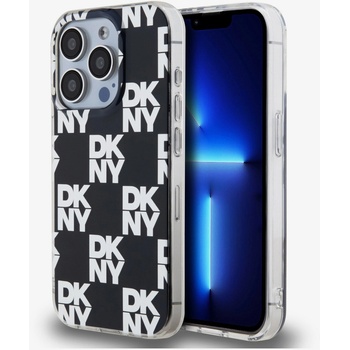 DKNY PC/TPU кариран модел заден капак за iPhone 15 Pro черен DKNY DKNY | Cheren | ЖЕНИ | UNI