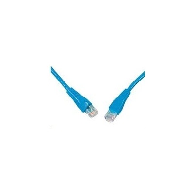 Solarix 28631009 patch, CAT6 UTP PVC, 10m, modrý