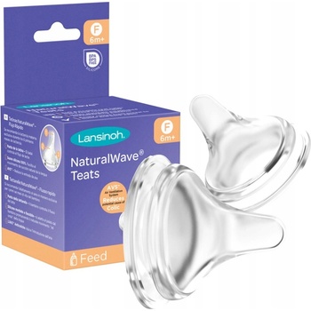Lansinoh savička NaturalWave rychlý průtok 2 ks transparentní