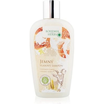 Bohemia Herbs šampon na vlasy Med a Kozí mléko 250 ml