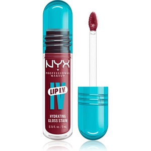 NYX Cosmetics Lip IV дълготраен гланц за устни с хидратиращ ефект цвят 07 - BUBBLEGUM BURST 5ml