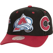 Mitchell & Ness Colorado Avalanche Overbite Pro Snapback