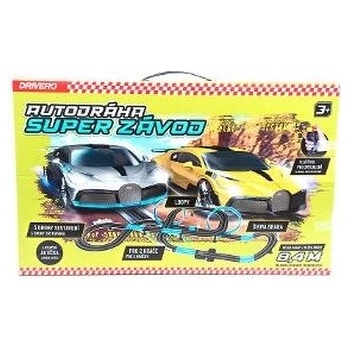 Mac Toys DRIVERO Autodráha 8,4m Velký závod
