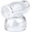 SuperLove Massage Wand Masturbator Attachment Transparent